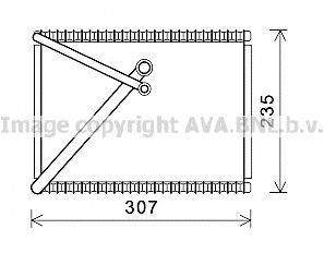 Испаритель, кондиционер AVA QUALITY COOLING VOV156