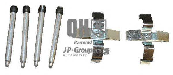 Комплектующие, колодки дискового тормоза JP GROUP BFK840