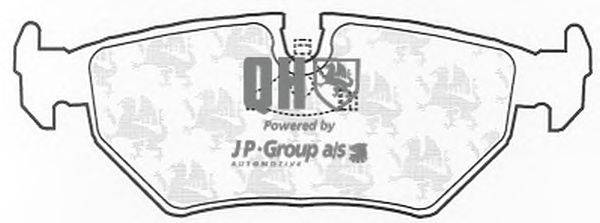 Комплект тормозных колодок, дисковый тормоз JP GROUP BP556