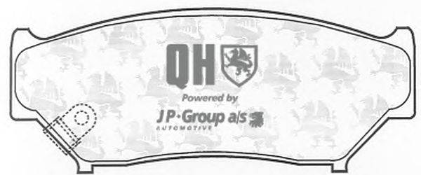 Комплект тормозных колодок, дисковый тормоз JP GROUP BP764