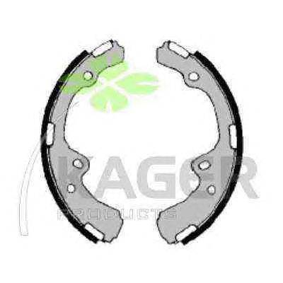 Комплект тормозных колодок KAGER 340066