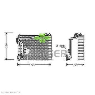 Испаритель, кондиционер KAGER 94-5646