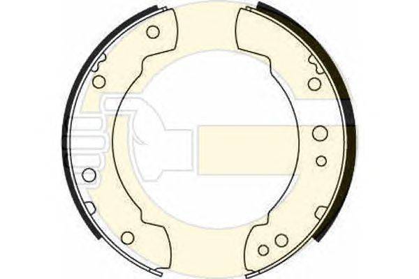 Комплект тормозных колодок GIRLING 5161406