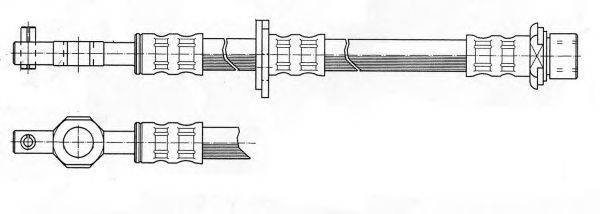 Тормозной шланг KAWE 511530