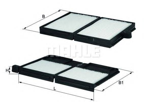 Фильтр, воздух во внутренном пространстве MAHLE ORIGINAL LA 530/S