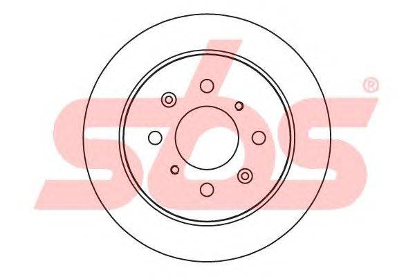 Тормозной диск sbs 1815202657