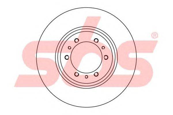 Тормозной диск sbs 1815203628