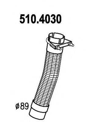 Гофрированная труба, выхлопная система ASSO 5104030