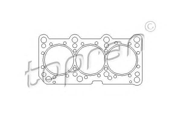 Прокладка, головка цилиндра TOPRAN 101 590