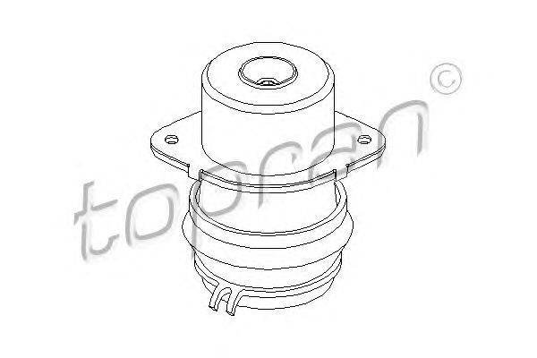 Подвеска, двигатель TOPRAN 103 014