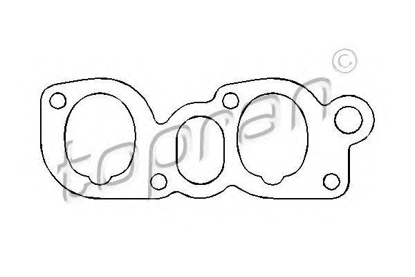 Прокладка, впускной коллектор TOPRAN 501 267