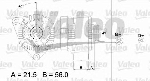 Генератор VALEO 436380