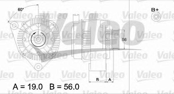 Генератор VALEO 437186