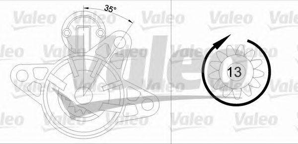 Стартер VALEO 455895