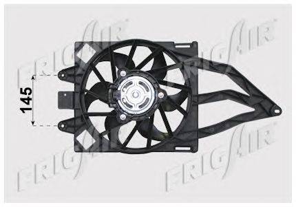 Вентилятор, охлаждение двигателя FRIGAIR 0504.2038