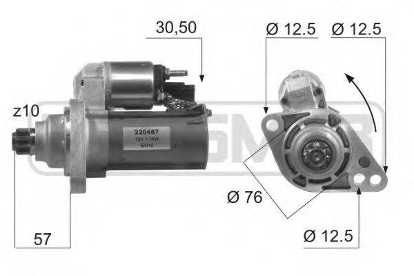 Стартер MESSMER 220467