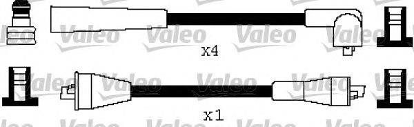 Комплект проводов зажигания VALEO 346498