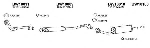 Система выпуска ОГ VENEPORTE 100050