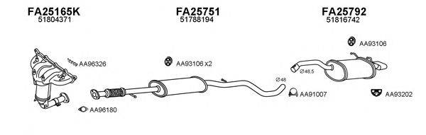 Система выпуска ОГ VENEPORTE 250255