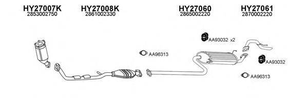 Система выпуска ОГ VENEPORTE 270028