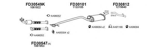 Система выпуска ОГ VENEPORTE 300500