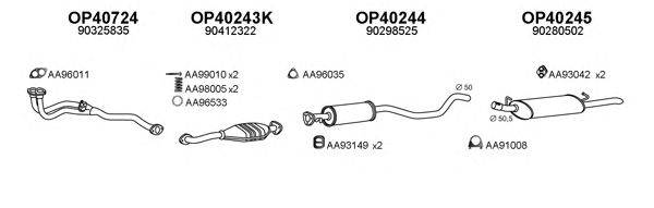 Система выпуска ОГ VENEPORTE 770084