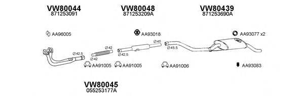 Система выпуска ОГ VENEPORTE 800262