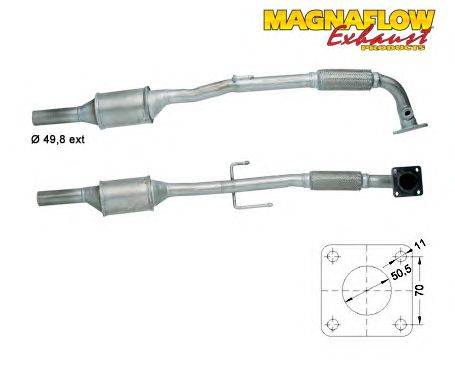 Катализатор MAGNAFLOW 88831