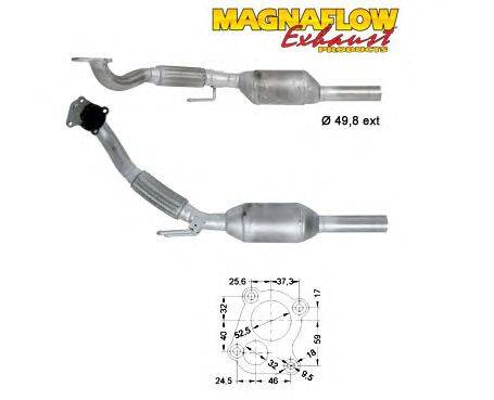 Катализатор MAGNAFLOW 87048D