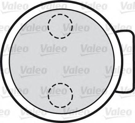 Комплект тормозных колодок, дисковый тормоз VALEO 20307