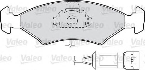 Комплект тормозных колодок, дисковый тормоз LUCAS ELECTRICAL 6112222