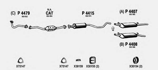 Система выпуска ОГ FENNO OP210