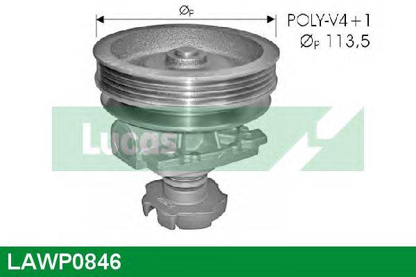 Водяной насос LUCAS ENGINE DRIVE LAWP0846