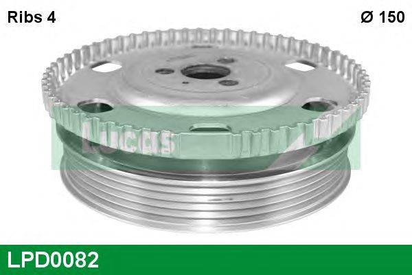 Ременный шкив, коленчатый вал DENNIS 80000929