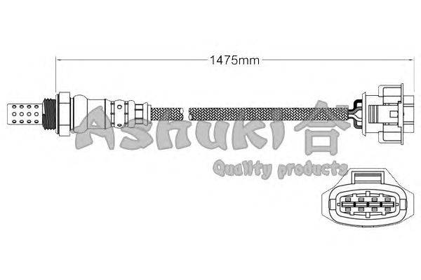 Лямбда-зонд ASHUKI 9200-49706