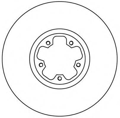 Тормозной диск SIMER D2076