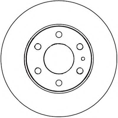 Тормозной диск SIMER D2295