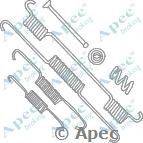 Комплектующие, тормозная колодка APEC braking KIT2048