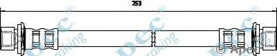 Тормозной шланг APEC braking HOS3747