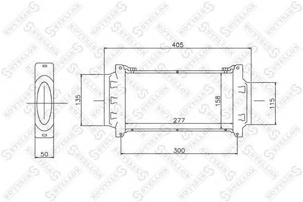 Интеркулер STELLOX 10-40077-SX