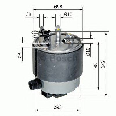 Топливный фильтр BOSCH F 026 402 126