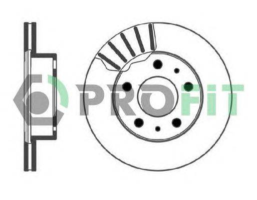 Тормозной диск PROFIT 5010-0768