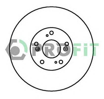 Тормозной диск PROFIT 5010-1424