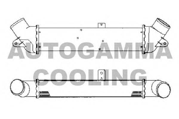 Интеркулер AUTOGAMMA 101952