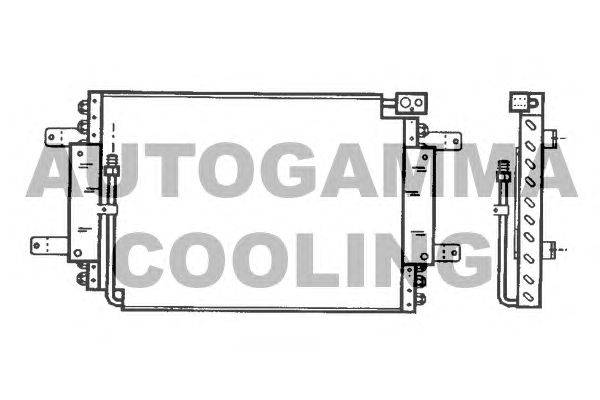 Конденсатор, кондиционер AUTOGAMMA 102795