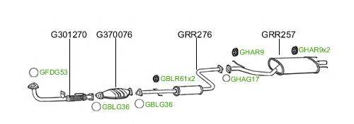 Система выпуска ОГ GT Exhaust 2014