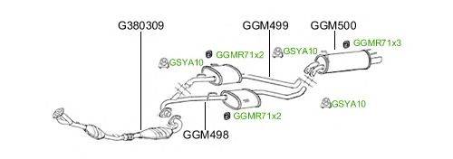 Система выпуска ОГ GT Exhaust 2630