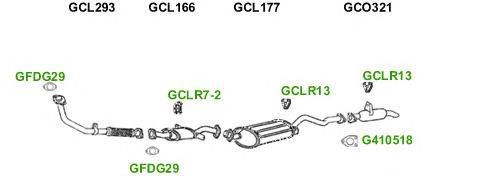 Система выпуска ОГ GT Exhaust 3985