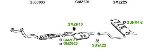 Система выпуска ОГ GT Exhaust 4894