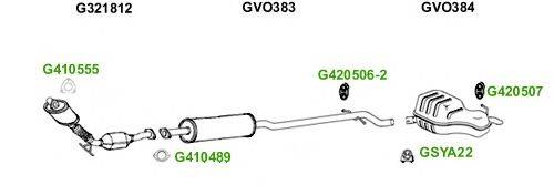 Система выпуска ОГ GT Exhaust 5013